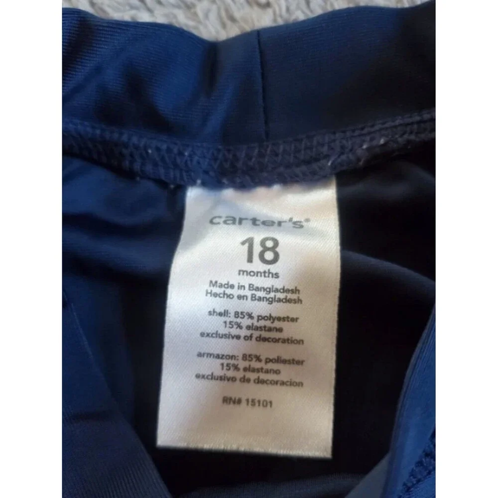 Carter's Baby Boy 18M Rashquard Long Sleeve shirt